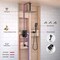 Kibi Cube Pressure Balanced Ceiling Mounted 3-Function Shower System with Rough In Valve - Matte Black KSF413MB - alternate 9